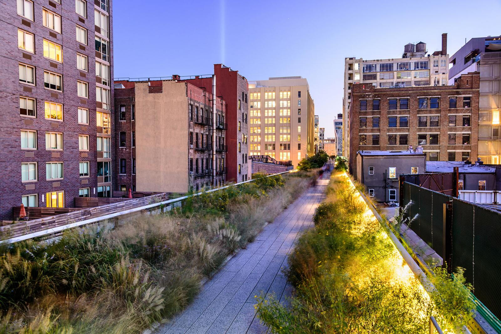 The high Line elevated park